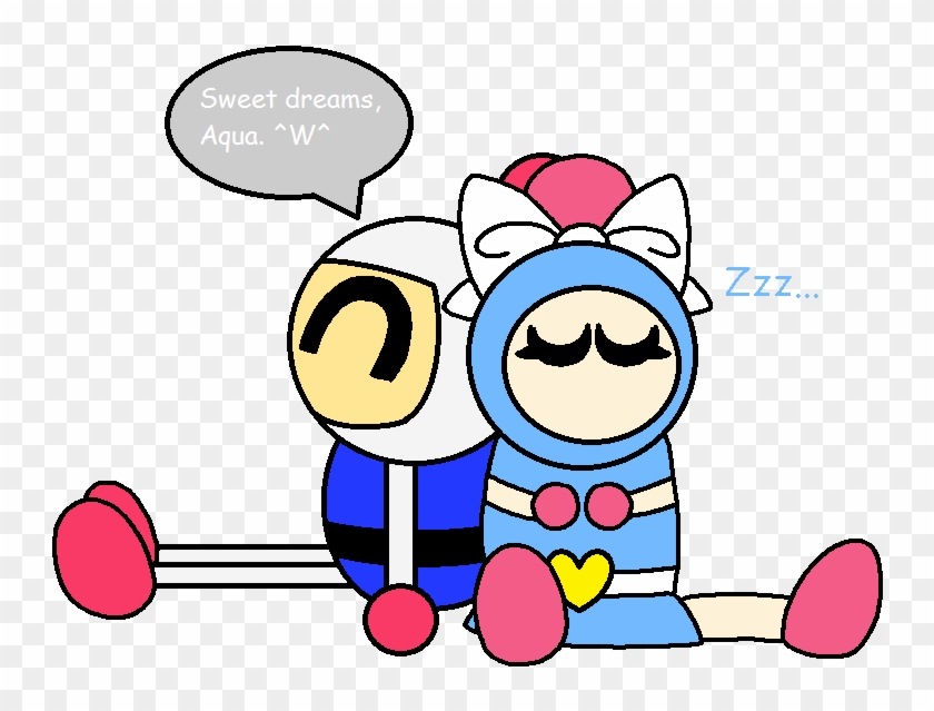 Aqua Bomber Sleeps While Sitting Next To White By Superawesomehamtaro - Aqua Bomber Deviantart #1093417