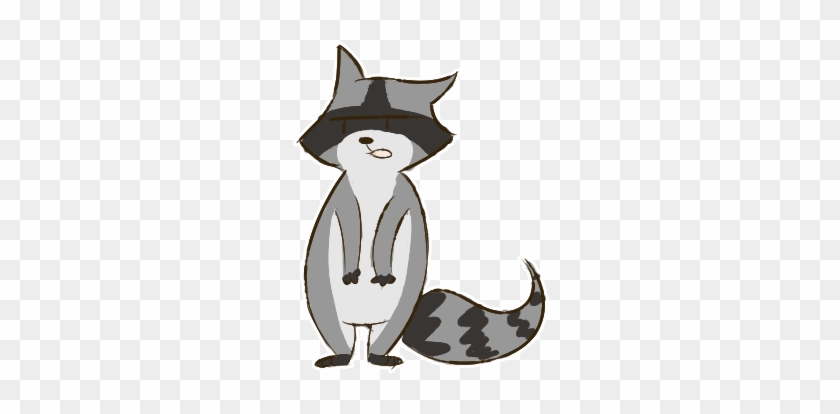 Disappointed Raccoon By Mareckirawr - Cartoon #1093462