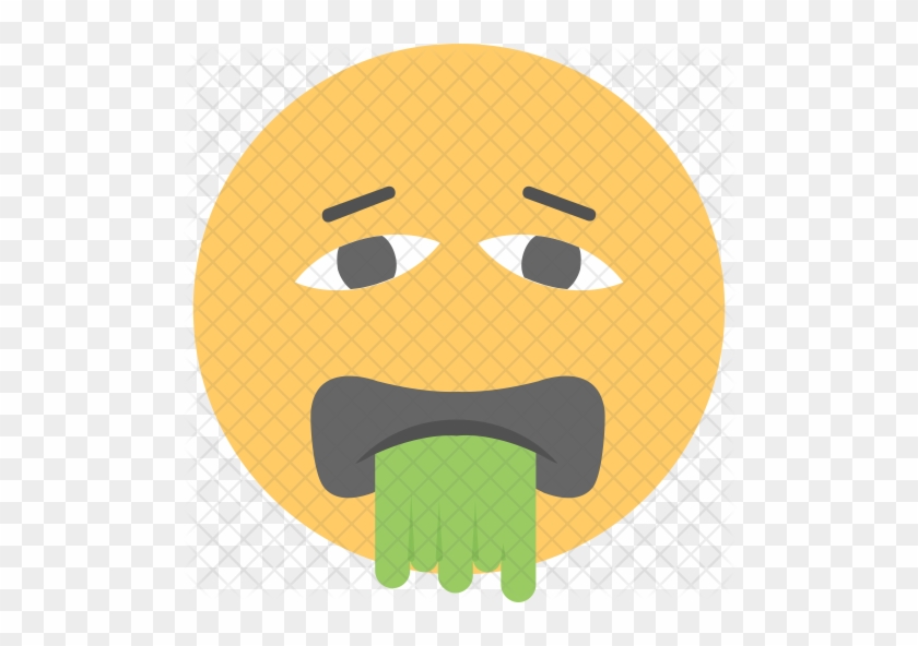 Nauseated Icon - Emoticon #1093708
