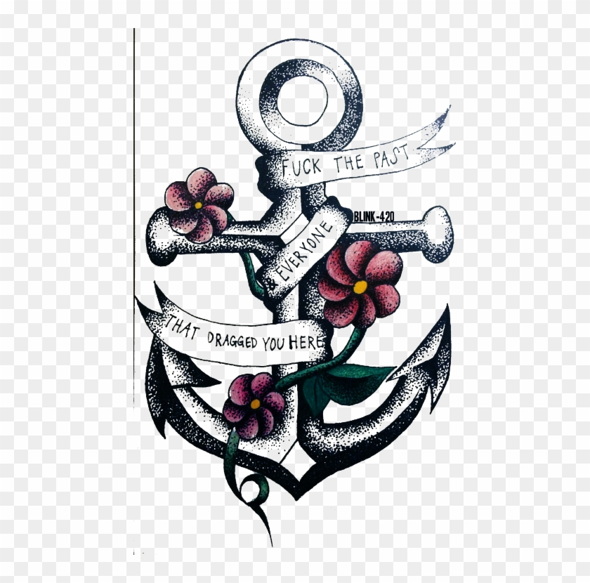 Real Friends // Anchor Down Transparent - Anchor Tattoos Pop Punk #1093787