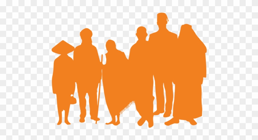 Mission Clipart Group Prayer - Silhouette #1093998