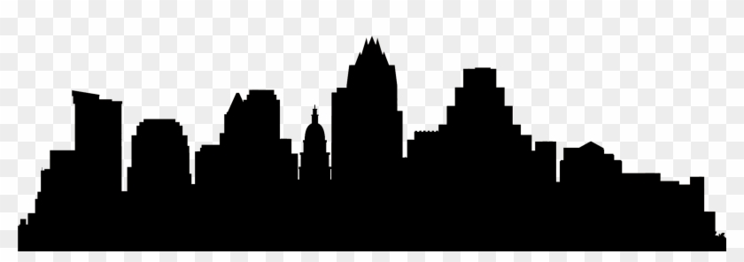 Court Reporters Austin Continental Court Reporters, - Austin Skyline Silhouette Png #1094012