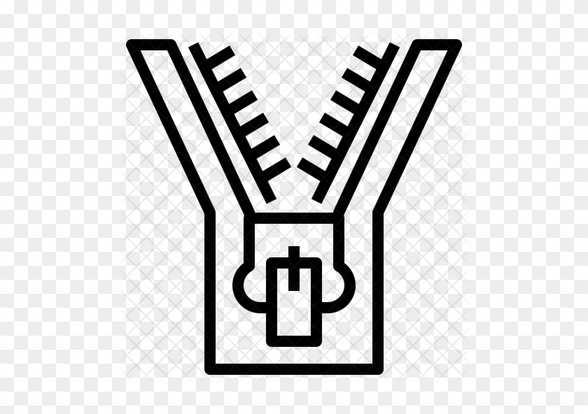 Zipper Icon - Textile #1094082
