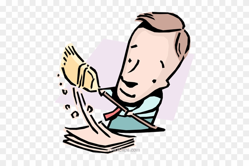 A Clean Sweep Royalty Free Vector Clip Art Illustration - Clip Art #1094309