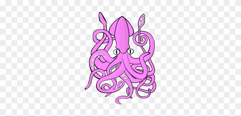 Knitted Squid Pattern Knitting For Profit Rh Knittingforprofitreview - Giant Squid Clipart #1094557