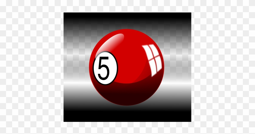 Free Bola De Bilhar - Clip Art #1094714