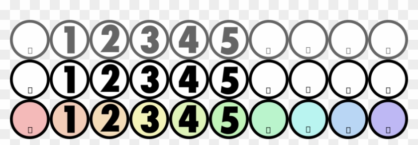 This Free Clip Arts Design Of Number Icons For Css - Download Free Numbers Icons #1094787