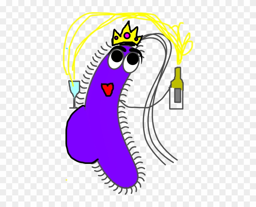 Modified Clip Modified Purple Clip At Clker Vector - Bacteria Clipart #1094997