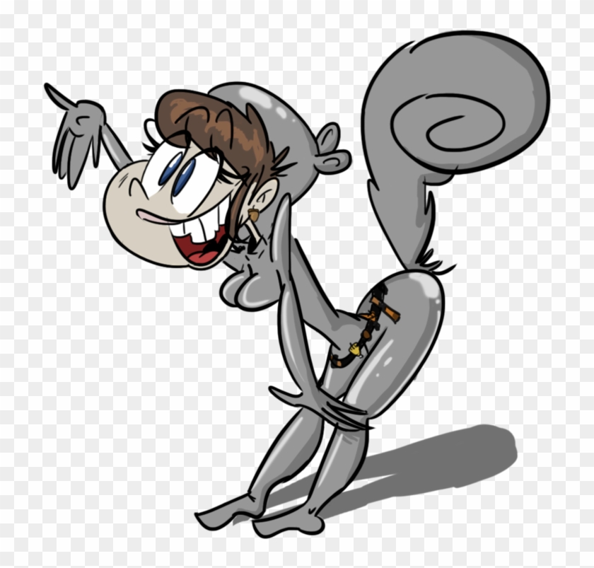 Cartoon Girl Squirrel - Girl Squirrel Cartoon #1095613