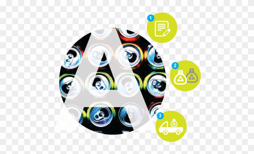 Collection Of Recyclables In Your Suburb Via A System - Circle #1095892
