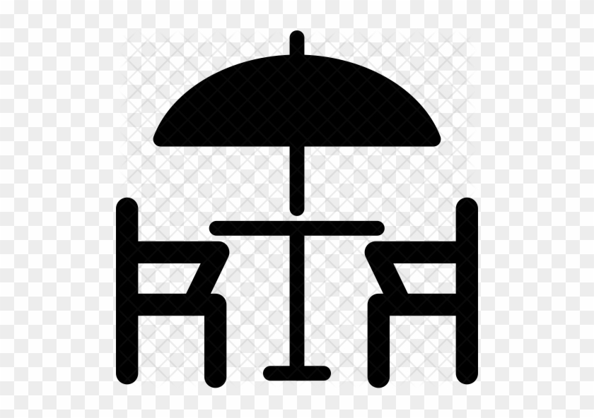 Restaurant Icon - Open Air Icon #1095984