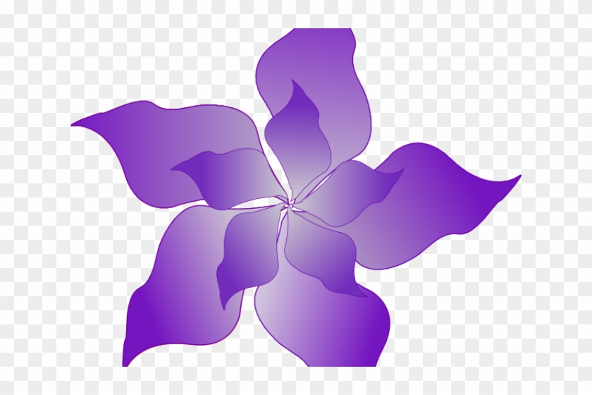 Purple Rose Clipart Bunga - Purple Rose Clipart Bunga #1096366