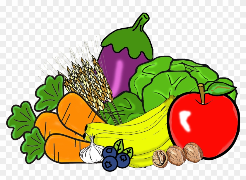 Fruits, Vegetables, Grains, And Nuts - Fruits, Vegetables, Grains, And Nuts #1096718