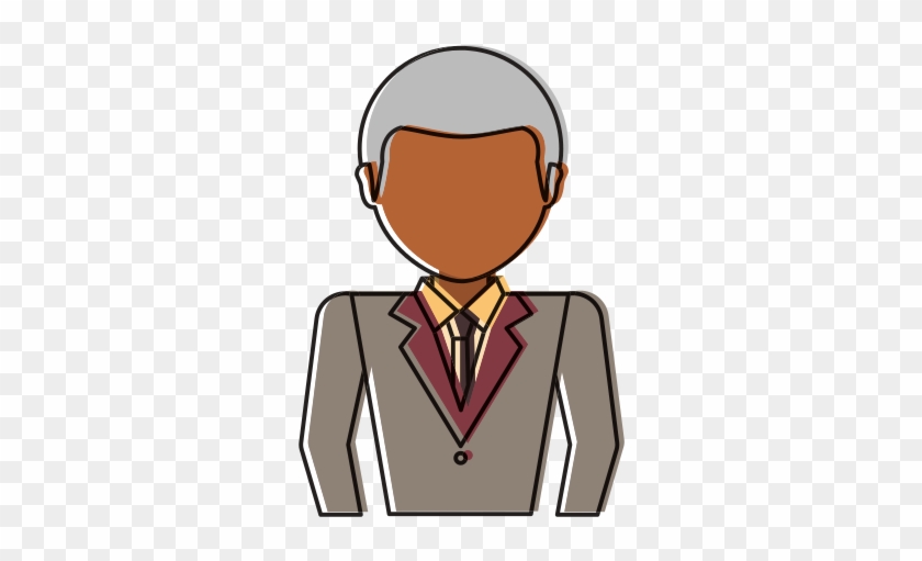 Man Professional Businessman Vector Icon Illustration - Euclidean Vector #1096890