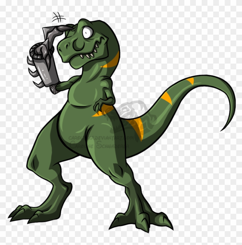 The Great Dumb Rex, Guilla By Carolzilla - T Rex Desenho Png #1097002