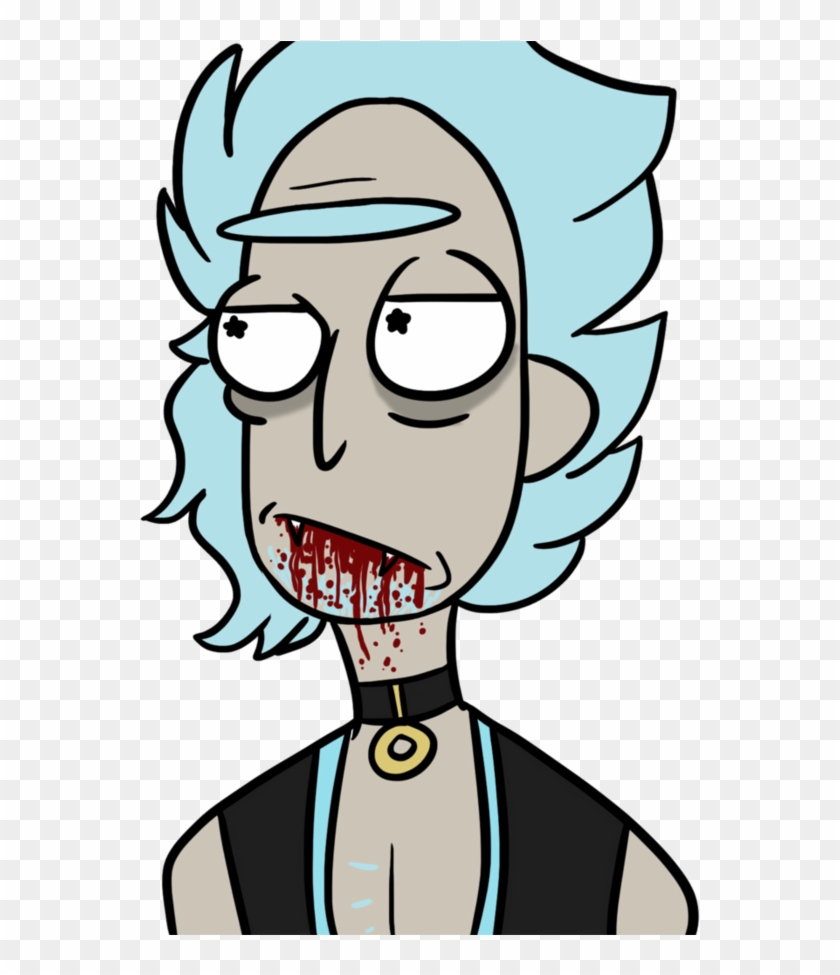 Vampire Rick By Spittingoutthademonz - Cartoon #1097207