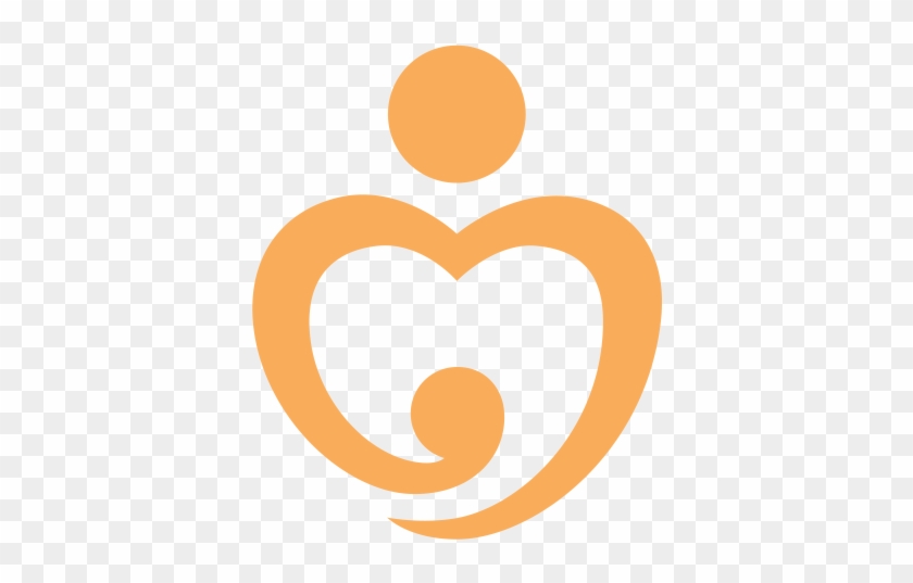 Orange Heart Clip Art #1097514