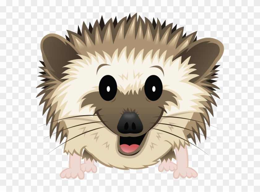 Hedgehog - Transparent Cartoon Hedgehog Png #1097636