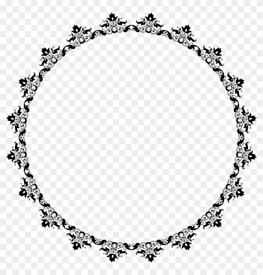 Floral Frame 11 - Clip Art #1098323