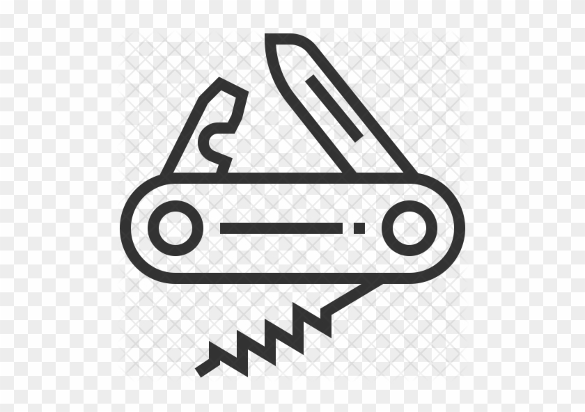 Swiss Icon - Swiss Army Knife Icon #1098534