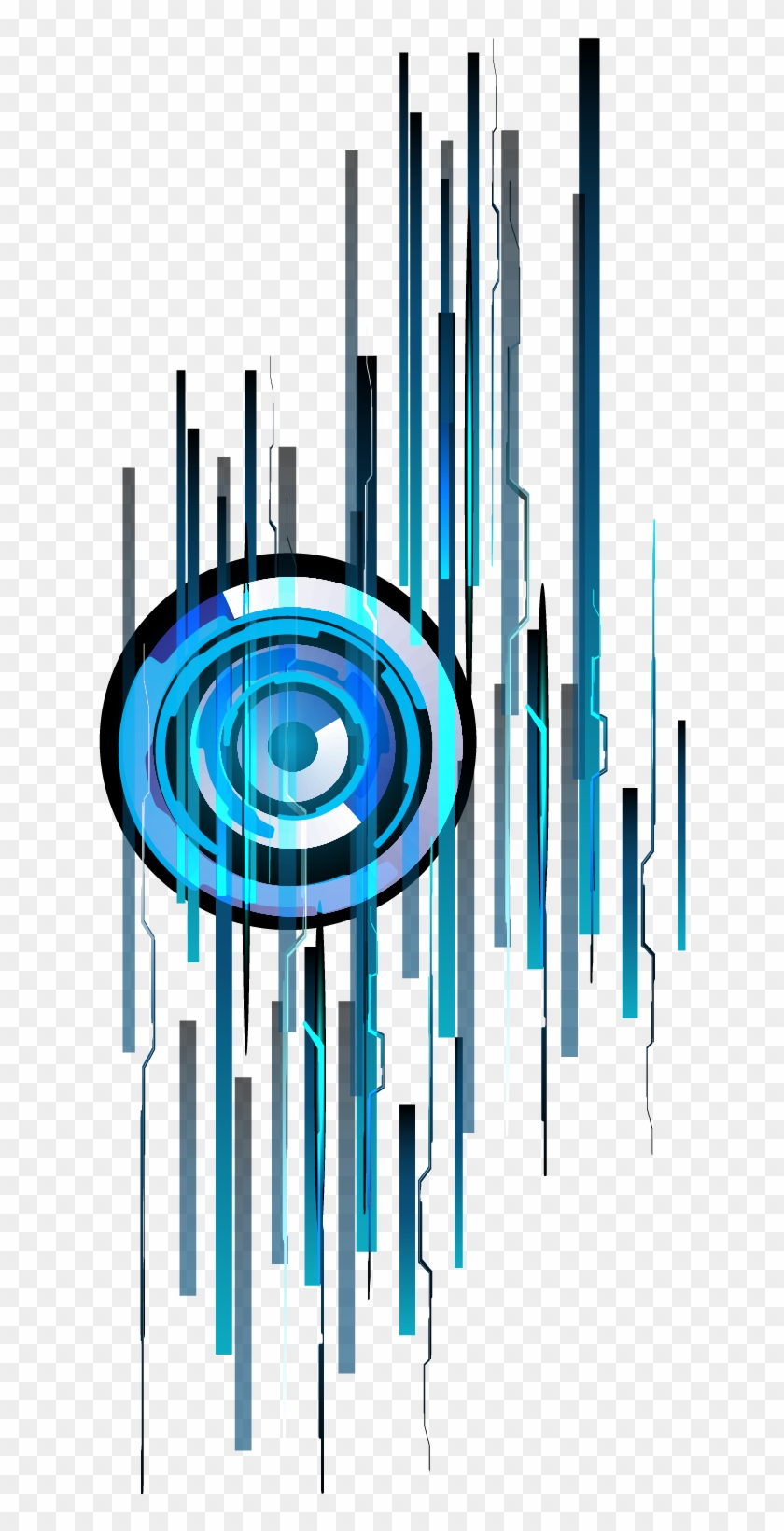 Circle Graphic Design - Border Design For Science #1098797