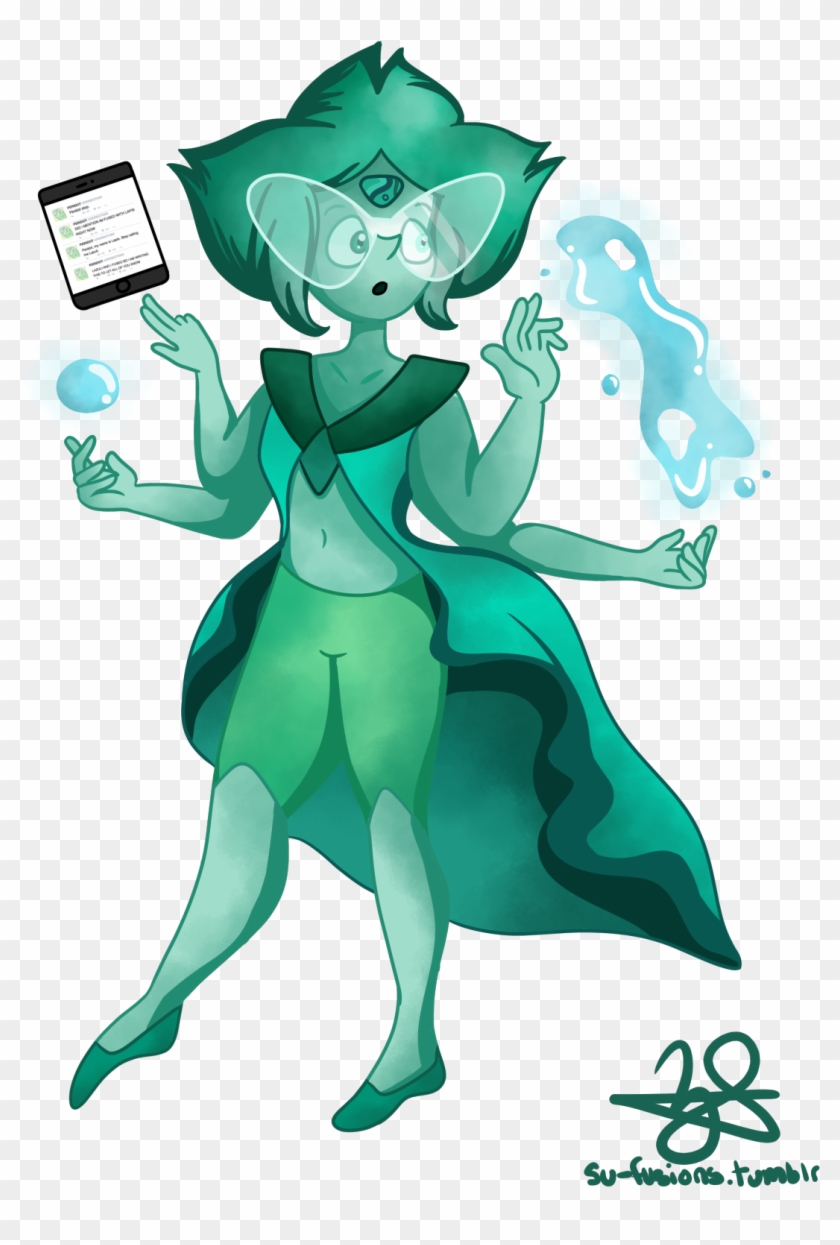 Lapidot Su Steven Universe Gem Fusion Fan Fusion Su - Su Lapis Peridot Chrysocolla #1098926