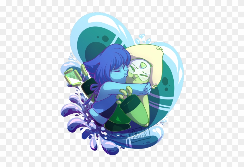 My Art Fan Art Su Lapis Lazuli Steven Universe Peridot - Steven Universe Peridot And Lapis Fan Art #1098961