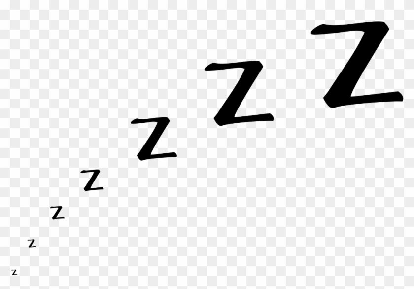 Sleep Zzz Clip Art Transparent For Kids - Calligraphy #1099321