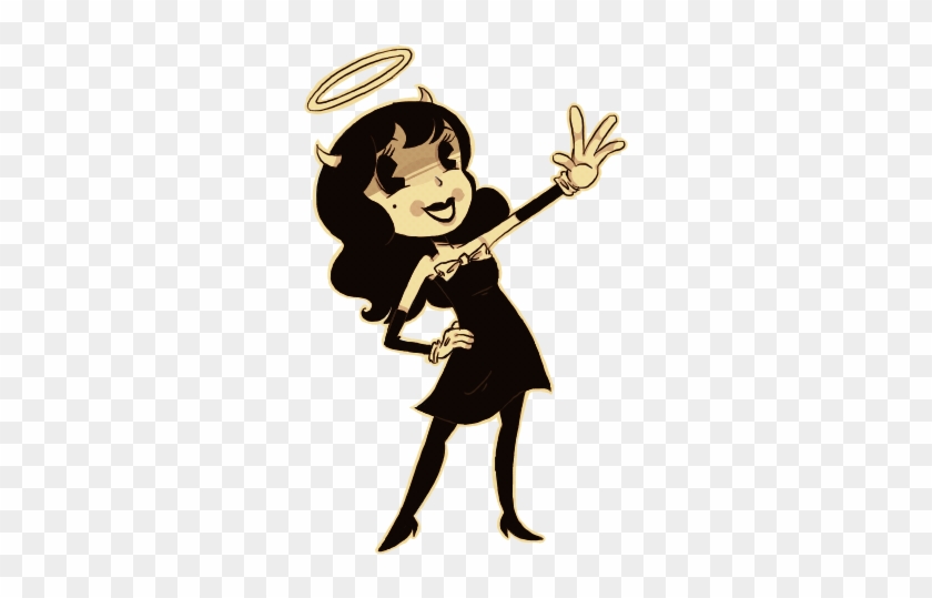 Alice Angel By Inspectorcrayon - Blank Comic Book: Create Your Own Bendy Book Journal #1099327