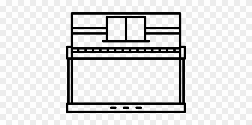 Wall Piano Vector - Piano #1099395