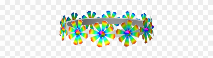 May Day Rainbow Flower Crown - Transparent Flower Crown Rainbow #1099975