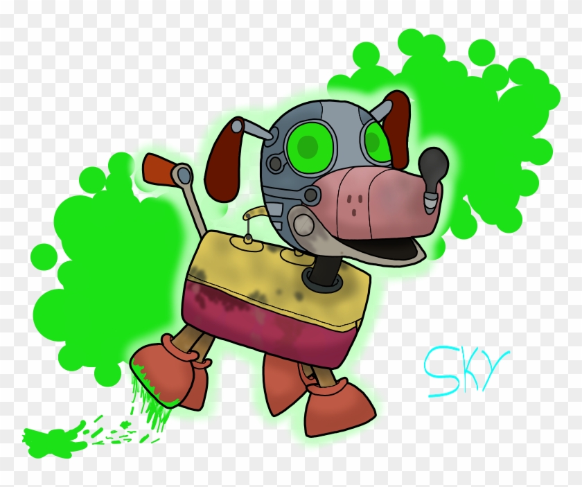Buster The Cluster By Skybluehedgie - Cartoon #1099986