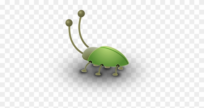 Cartoon Rocketship - Antennae Clipart #1100216