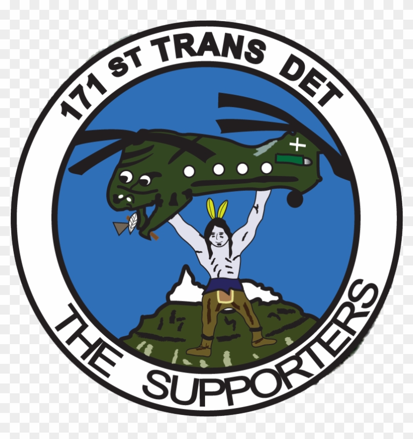 Restoration Artwork By Rodney Brown, 171st Trans Det - Cartoon #1100586