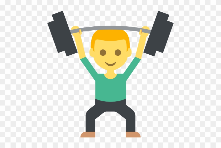 Lima01 1692 Weight Lifter - Pesas Emoji #1101198