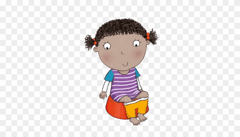 My Child Won't Sit On The Toilet Or Potty - Cartoon Potty Training #1101392