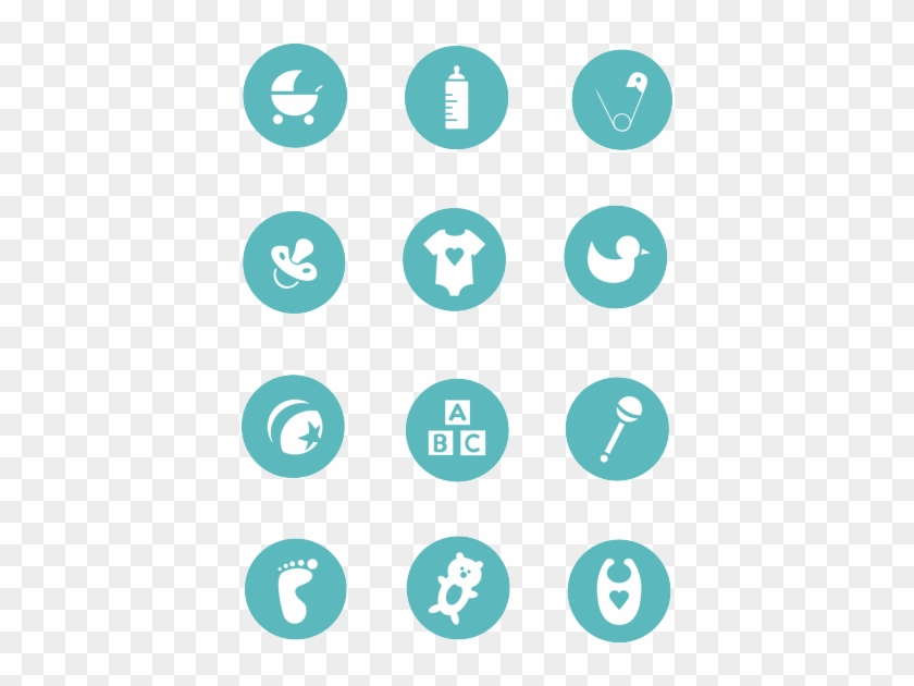 Baby Icons By Student Whitney Claflin - Circle #1102440
