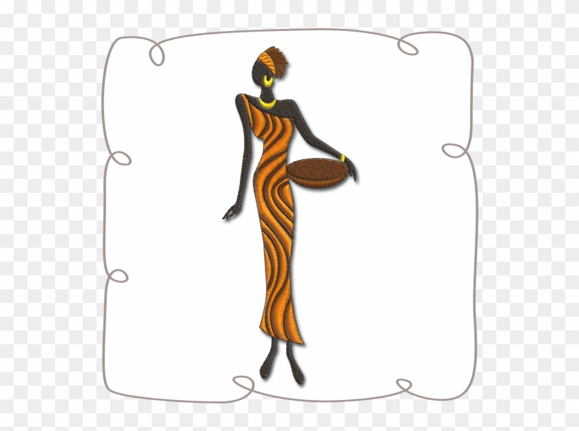 African Ladies - Cartoon #1102847