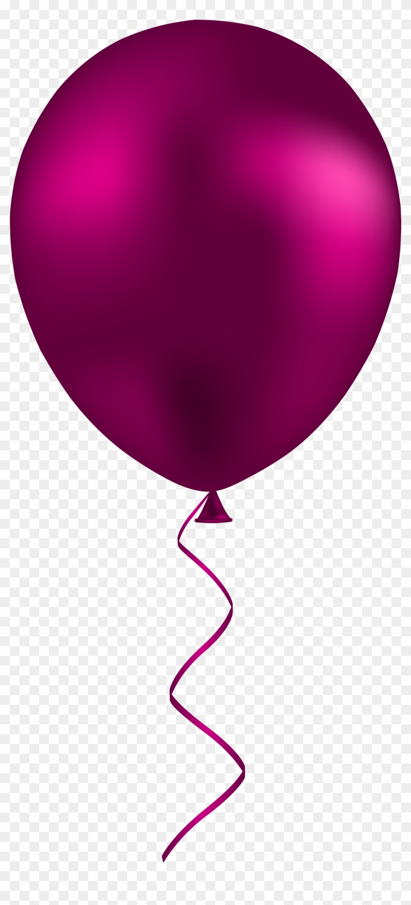 Pink Balloon Png Clip Art - Pink Balloon Clipart #186197