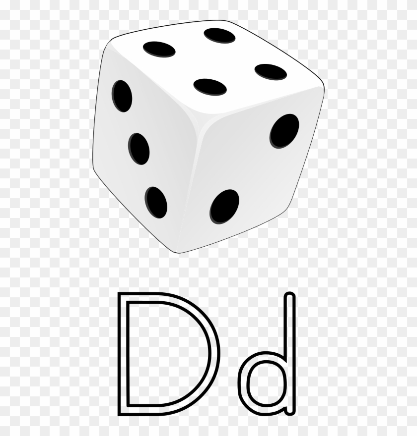 Free Dice 3d Free Letra D De Dado Free Dice - Dice #186843