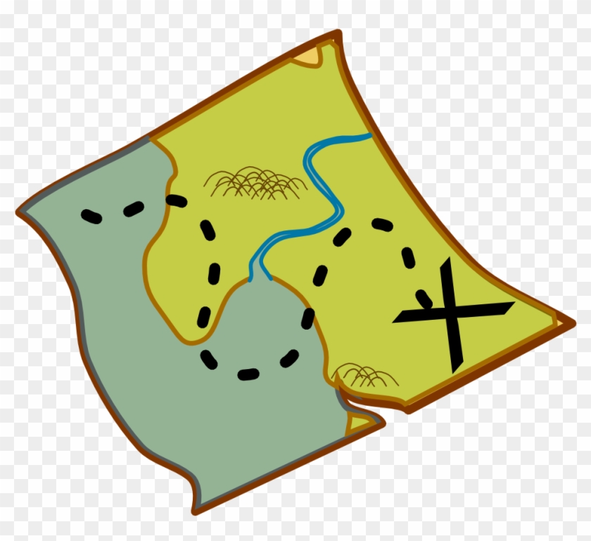 Treasure Map Clip Art #186938