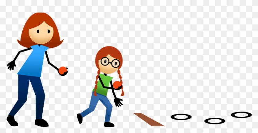 Outdoor Golf Toss - Underhand Toss Clip Art #187063