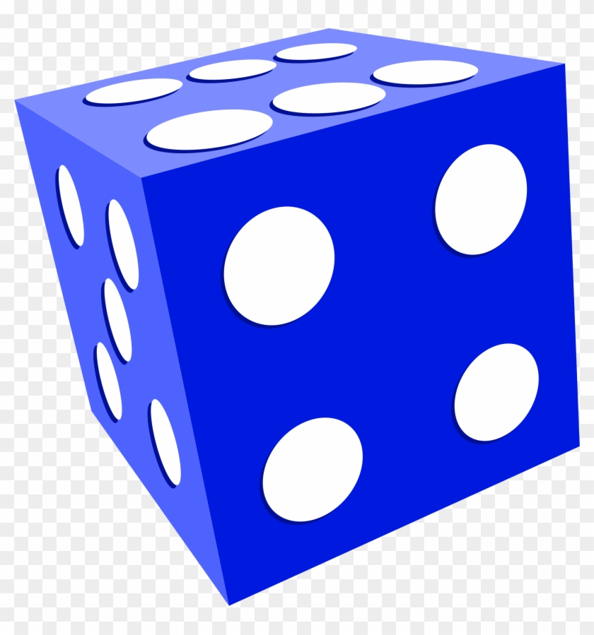 Medium Image - Blue Dice Png #187097