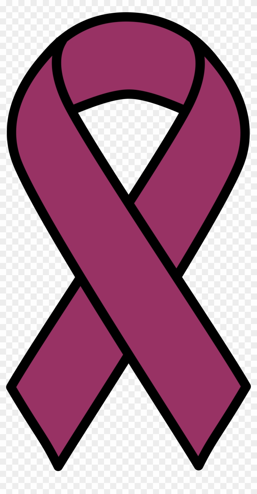 Caregivers Ribbon - Ovarian Cancer Ribbon #187152