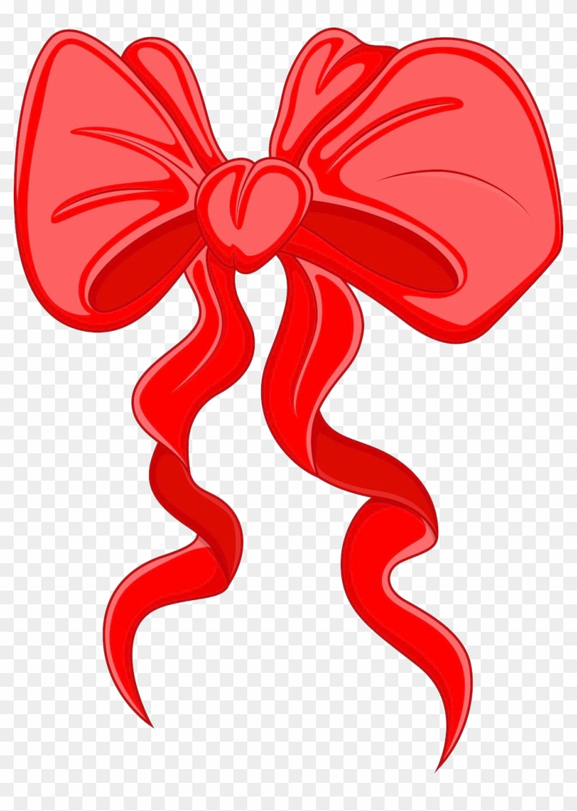 Ribbon Drawing Cartoon Christmas Clip Art - Ribbon Drawing Cartoon Christmas Clip Art #187948