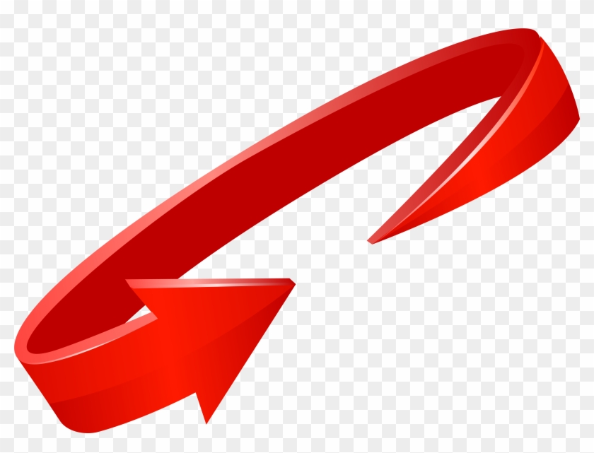 Circle Red Cliparts - Red Circle Arrow Png #187979