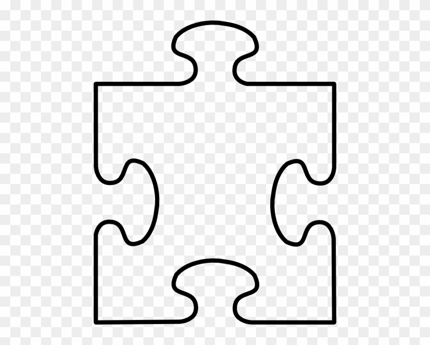 Puzzle Piece Drawing At Getdrawings - Puzzle Piece Clipart Transparent #188385