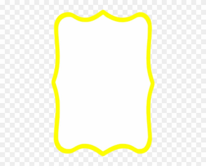 Frame Clipart Yellow - Frame Clipart Yellow #188759