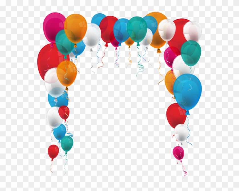 Balloon Arch, Balloons, Tube, Polyvore, Clipart Images, - Balloon Arch Png #188988