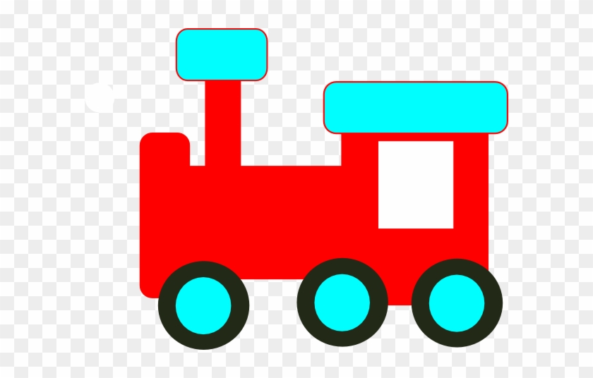 Red And Blue Choochoo Clip Art - Red And Blue Choochoo Clip Art #189040